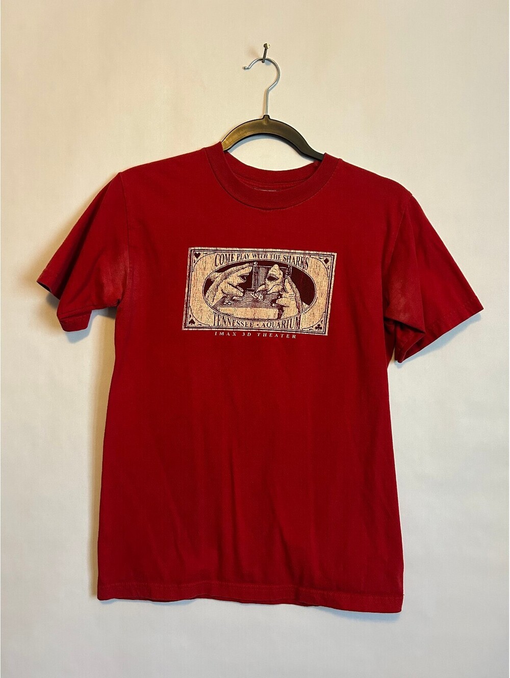 Tennessee Aquarium "Come Play With The Sharks" T-Shirt S